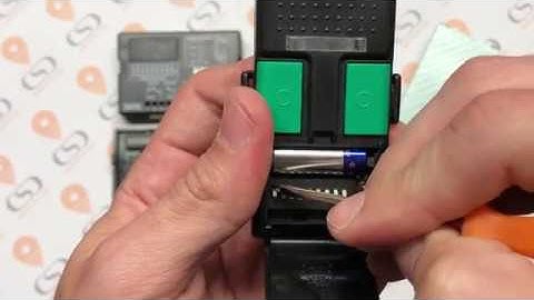 Programmazione radiocomando S476 su ricevente mini S476