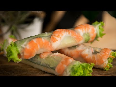 How to make Fresh spring rolls