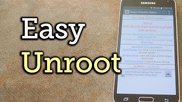 Unroot Your Galaxy S5 or Other Android Device [How-To]