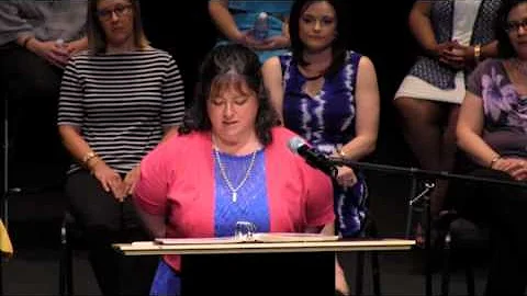 Julie Kohl reading "Accept"