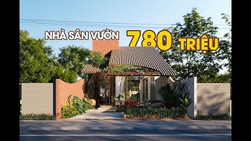 Nhà cấp 4 mái dốc giá rẻ chỉ 600 triệu | Kato thiết kế.