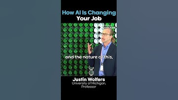 How AI Is Changing Your Job