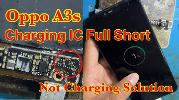 Oppo A3s Charging Ic Short Solution | Oppo Charging Problem | Technical Thing