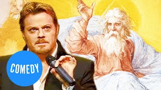 'If God Was Real He Would've Flicked Hitler's Head Off' | Eddie Izzard's Stripped | Universal Comedy