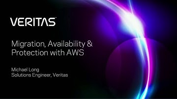 Migration, Availability & Protection with AWS