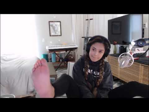 Valkyrae Feet