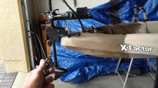 DIY Malibu X Factor Kayak Linear Actuator Steering Test