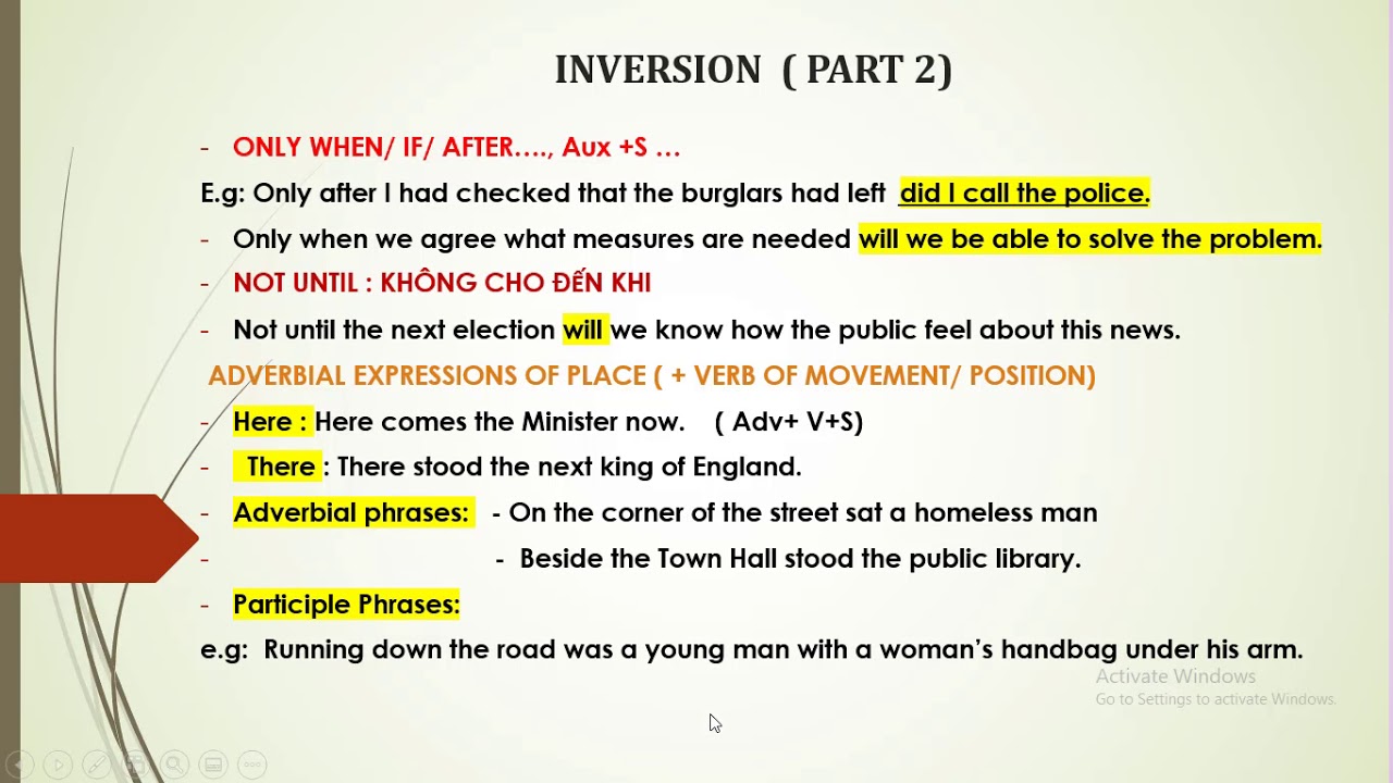 inversion part 2 - YouTube