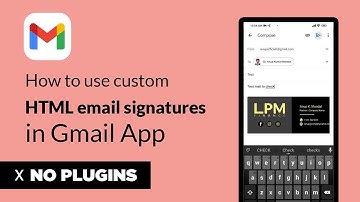 Use HTML email signatures in Gmail App (iOS)