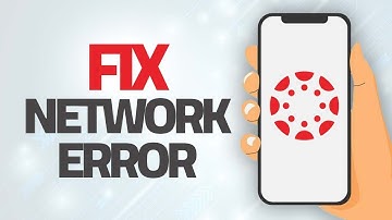 How To Fix Canvas Student App Network Error | Step By Step