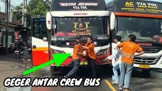 Geger Crew Bus Harapan Jaya vs Bus Bagong di Branggahan Ngadiluwih 26 maret 2026