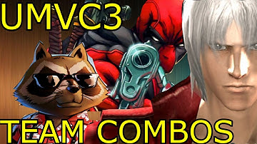 The Merc with a raccoon, a UMVC3 team combo video!