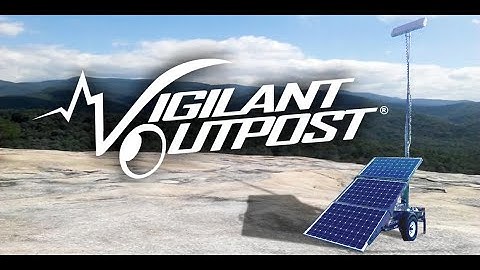 Vigilant Outpost 1. - Introducing Agile, Resilient, Unattended Remote Surveillance
