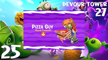 Devour Tower 27 Strategy - Plants vs. Zombies 3 Gameplay (no commentary)