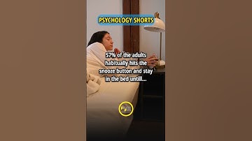 Thumbnail of Do you hit snooze button daily 😁 PSYCHOLOGY FACTS 👍 #psychologyfacts #psychology #shorts #dream
