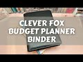 Review  clever fox budget planner binder  with extras