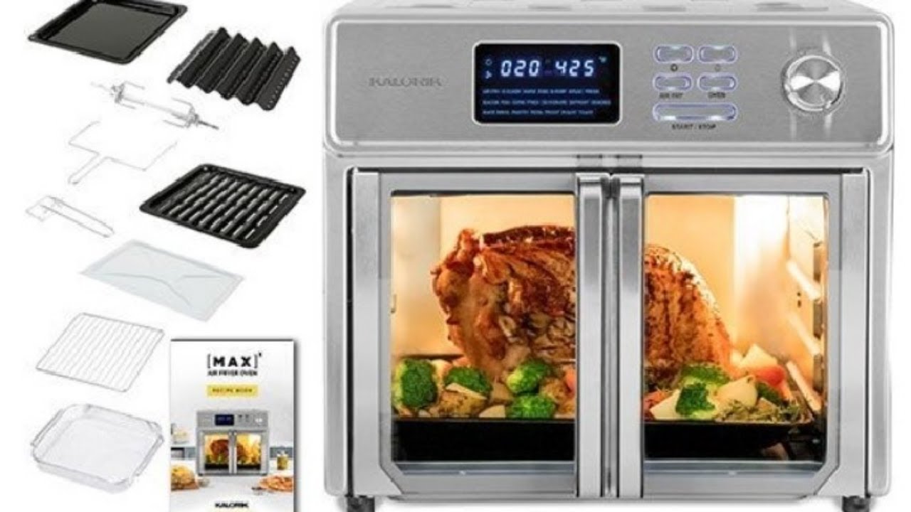 Kalorik MAXX Air Fryer Oven Infomercial Unboxing YouTube