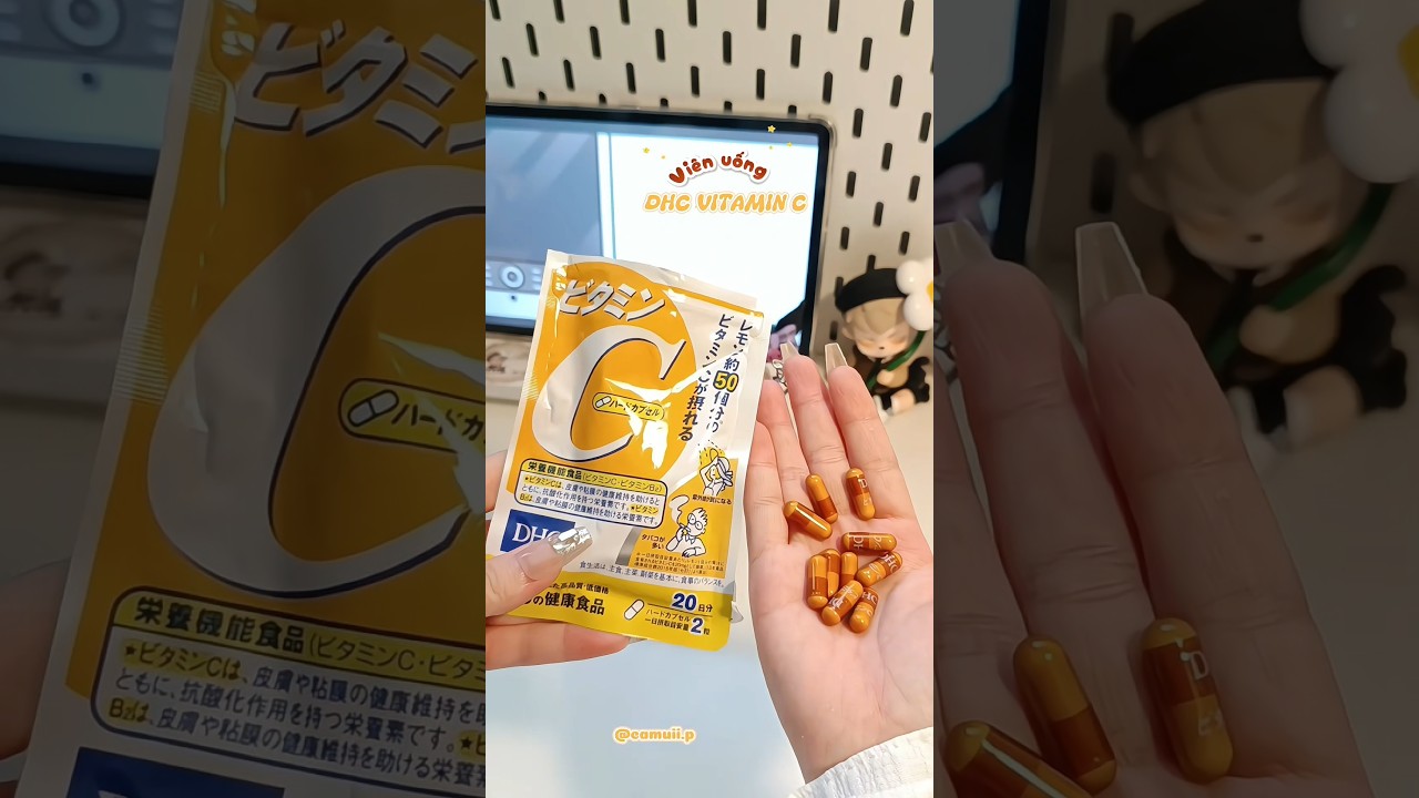 Unboxing Viên uống DHC Vitamin C 