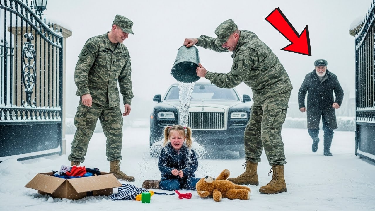 Lieutenant Splashed a Little Girl — Not Knowing Her Veteran Grandpa Saved His General.