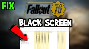 Fallout 76 – How to Fix Black Screen & Stuck on Loading Screen