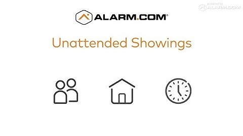 Unattended Showings by Alarm.com