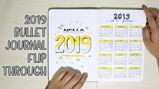 MY 2019 BULLET JOURNAL FLIP THROUGH