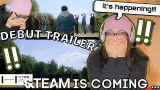 &TEAM IS COMING  ?? | &TEAM Debut Trailer REACTION