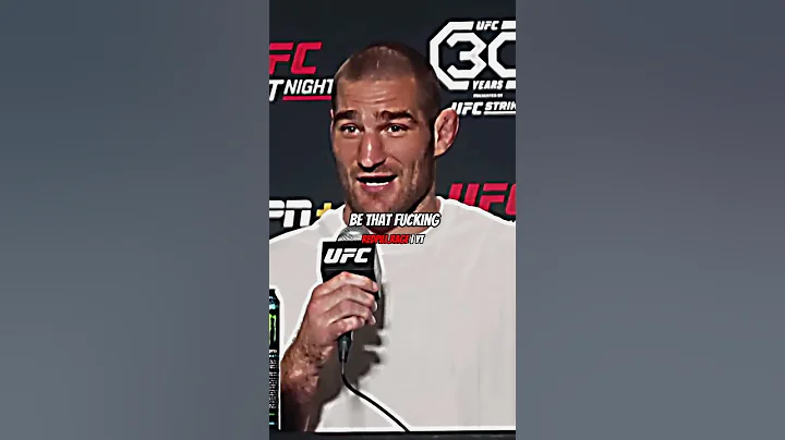 SEAN STRICKLAND ON HOW FIGHTING HELPED HIS CAREER! #seanstrickland #ufc #mma #strickland #shorts