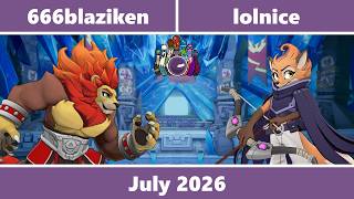 Runway Rivals July 2026 - Rivals 2 Round Robin - 666blaziken (Zetterburn) vs lolnice (Fleet)