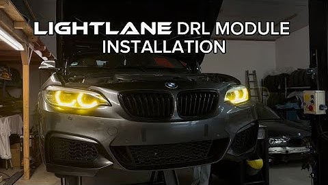LIGHTLANE Color Switch DRL Module Installation Guide BMW F22/F87