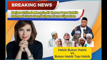 Sindiran Keras Najwa Shihab Kepada Habib Vs Guru Gembul | Najwa Sindir Para Habib sampai Gembul kena
