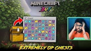 Minecraft, But Chest Gives UNLIMITED OP Items | Minecraft in Telugu | Maddy Telugu Gamer