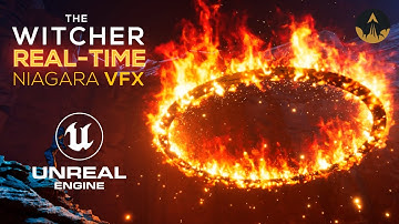 Niagara Fluids "The Witcher" Free VFX Crash Course 5.7 | Teaser Trailer | Unreal Engine | RedefineFX