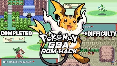 [Completed] Pokèmon Emerald Kaiza GBA Rom-Hack with- Difficulty, can