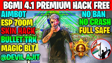 BGMI HACK 4.1 | BGMI 4.1 MOD APK | BGMI ESP HACK | BGMI NEW HACK TODAY | HOW TO HACK BGMI HACK
