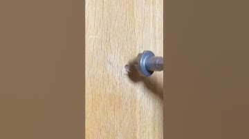 Thumbnail of Pre drill, counter sink and screw 😁 #shorts