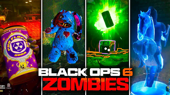 TOUS les SECRETS SECONDAIRES de la CITADELLE DES MORTS de BLACK OPS 6 ZOMBIES !