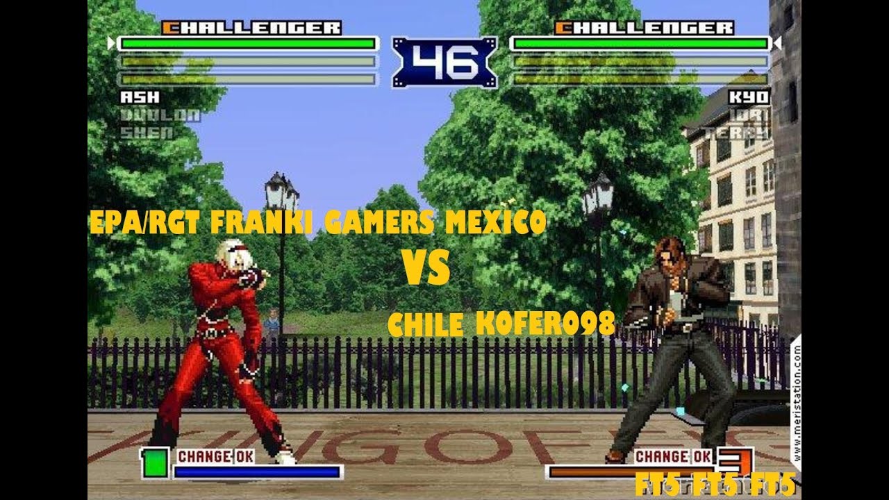 kof2003 epa-rgt franki gamer mexico vs chile kofero98 ft5 fightcade online versus