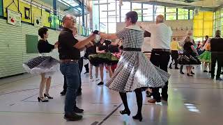 Квадратный танец 2025 года Horaffen-Dance под песню «Little Liza Jane», ведущий Пэдди Бёнке
