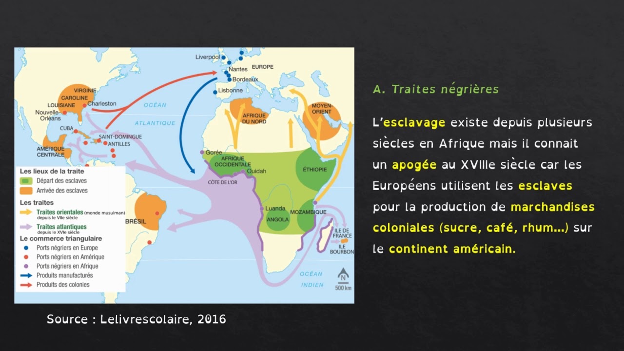 3E Histoire Chapitre 1 Bourgeoisie marchande, traites négrières et ...