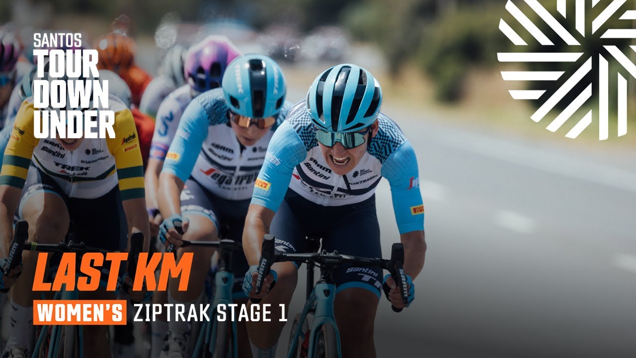 Daria Pikulik wins stage one of the Santos Tour Down Under