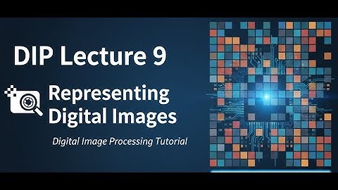 Digital Image Processing Tutorial – Representing Digital Images