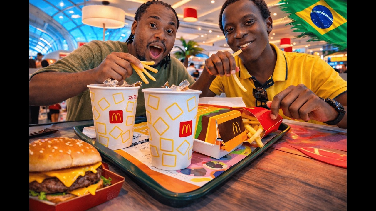 Entramos no maior shopping do Ceará e comemos tudo isso
