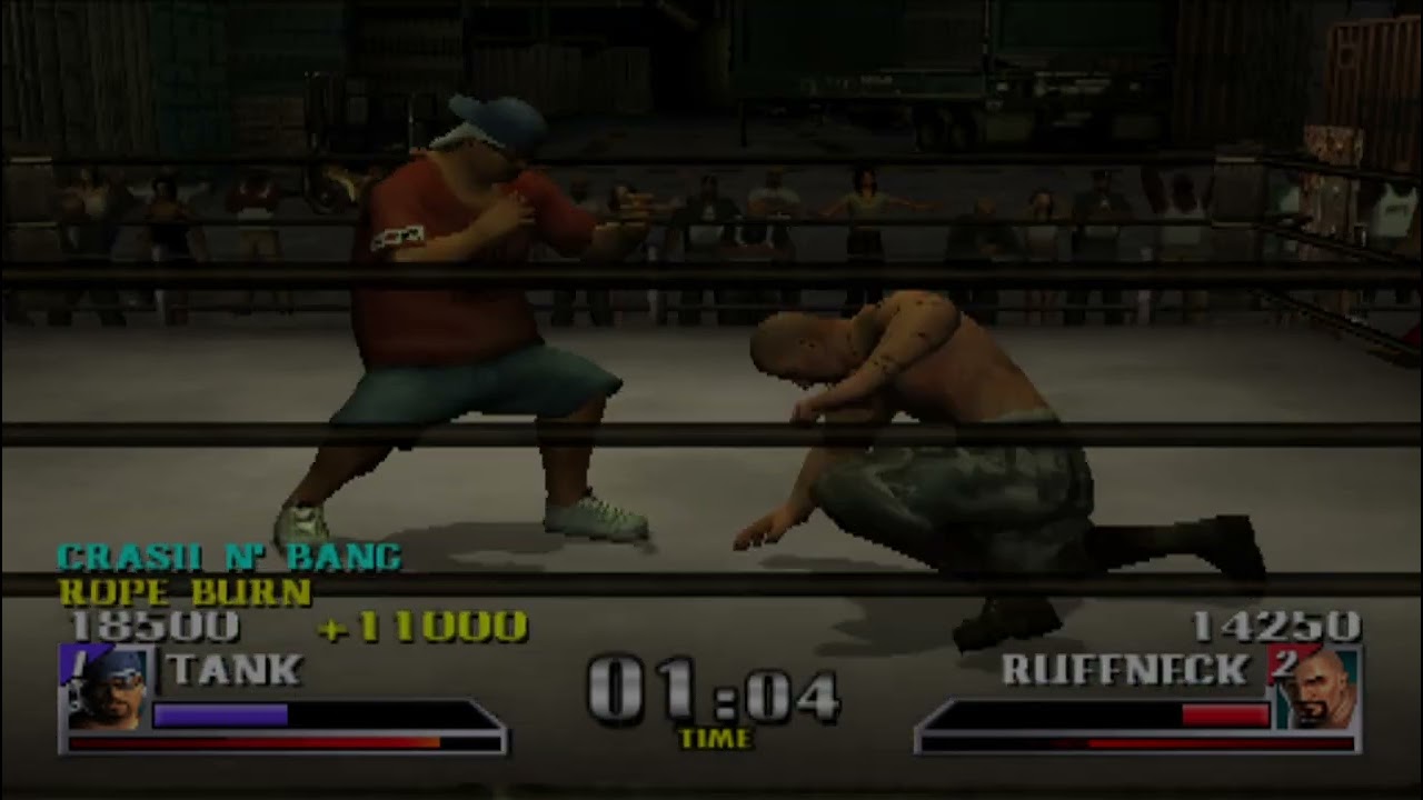 Def Jam Vendetta: Tank vs Ruffneck @ The Warehouse (Hard)