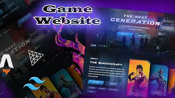 Construí una Web Gamer con Astro + Tailwind CSS | Animaciones, Logos y IA 🚀
