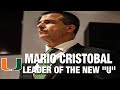 Miami's Mario Cristobal: Leader Of The New "U"