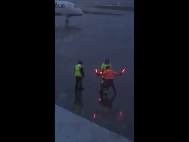 lightsaber on plane