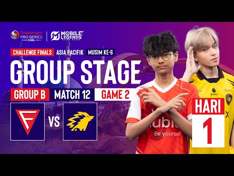 FCON VS ONIC | SPS Mobile Challenge Finals | MLBB | S6 Hari 1 | MATCH 12 GAME 2