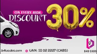 b4u cabs me ride kese lein | b4u cabs lahore | b4u cabs karachi | b4u cab promo|b4u cabs online taxi screenshot 3