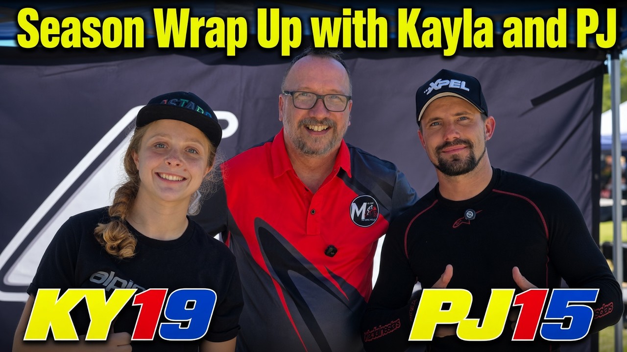 Kayla Yaakov & PJ Jacobsen Sit Down: 2026 MotoAmerica Season Wrap-Up